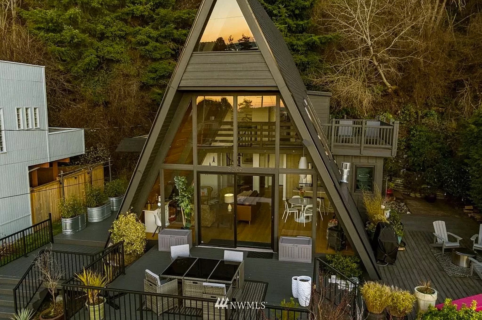 Whidbey Island A-frame cabin Greenbank